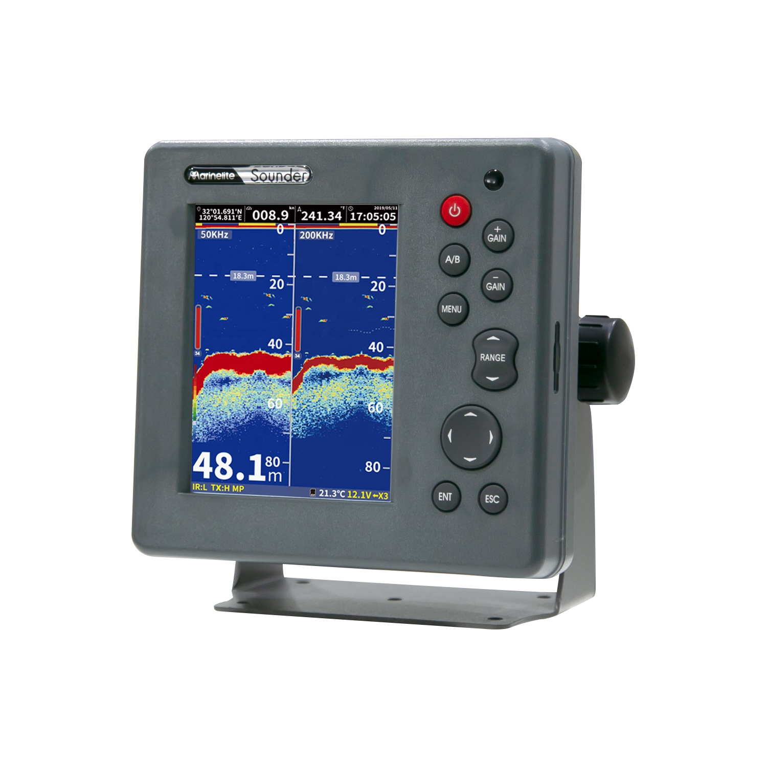 อุปกรณ์เสริมเรือมารีนไลท์ เครื - Fishing Depth Finder บทวิจารณ์และราคา