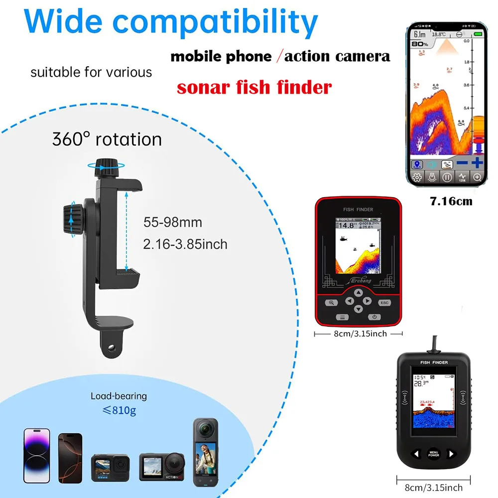 สายรัดหน้าอกสำหรับยึดเครื่องหา - Fish Finder Mount บทวิจารณ์และราคา